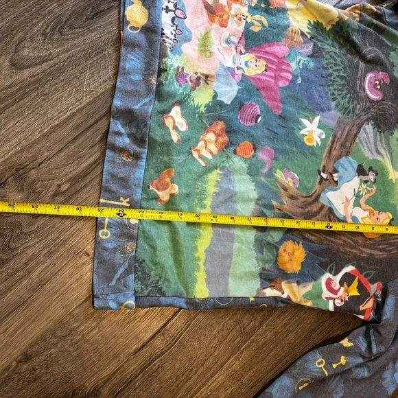 Disney Alice in Wonderland Print Long Sleeve - Picture 6 of 8